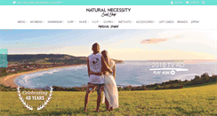 Desktop Screenshot of naturalnecessity.com.au